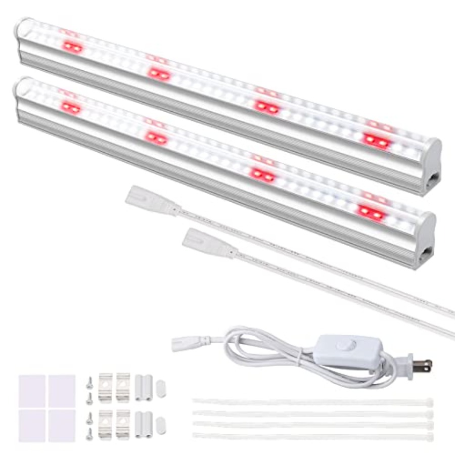 Grow Light Led - LED-Pflanzenlichtleisten für Zimmerpflanzen, Sonnenlicht-Wachstumslampe mit Vollspektrum