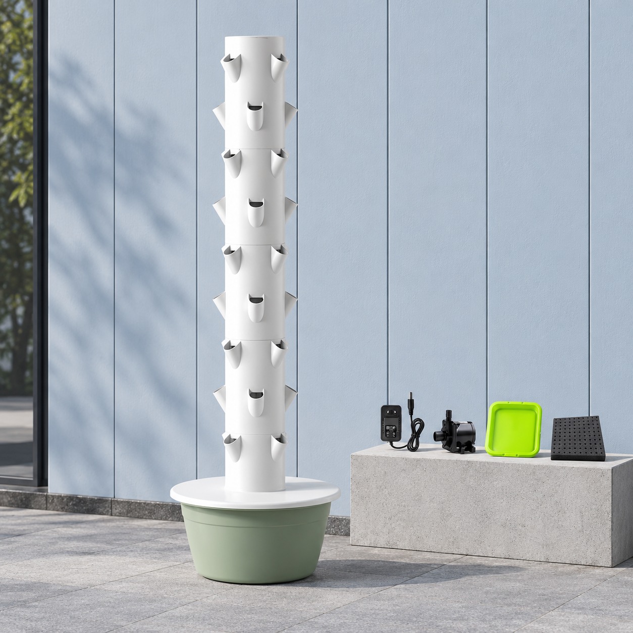 9-Schicht 36-Loch Hydroponisch – Hydroponic Tower Bewertung und Preis