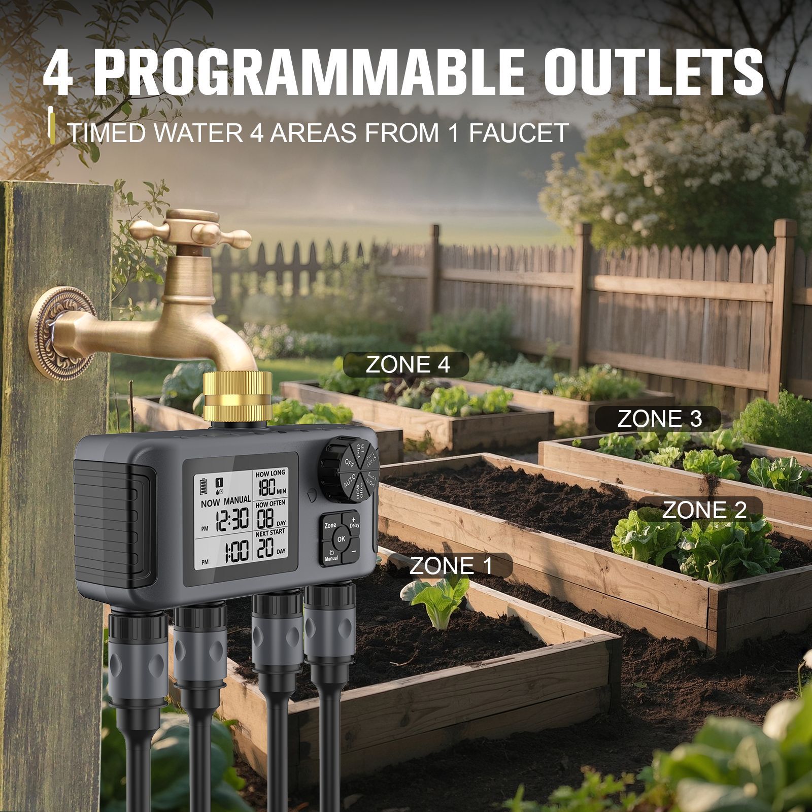 Neues intelligentes Outdoor-Vi – Automatic Watering Bewertung und Preis