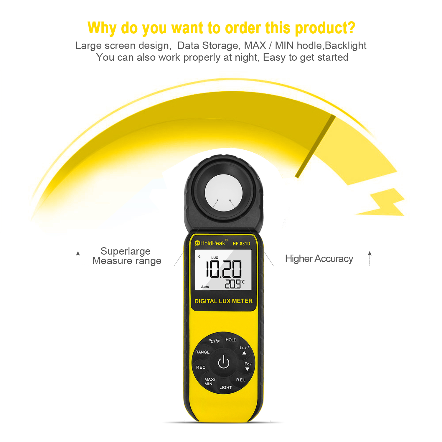 Digitales Luxmeter, Lichtmessg – Plant Sensor Bewertung und Preis