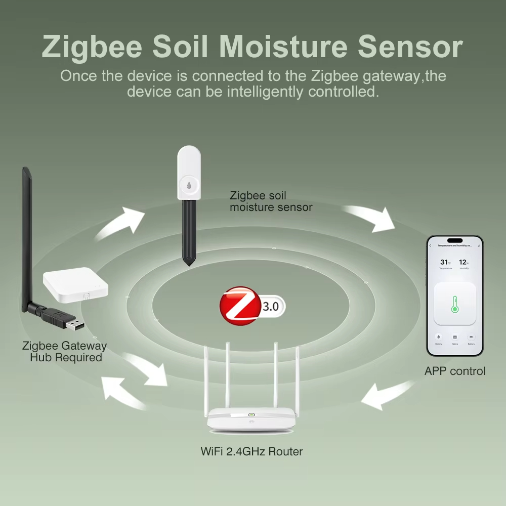 Zigbee 3.0 Pflanzenmonitor Bod – Plant Monitor Bewertung und Preis