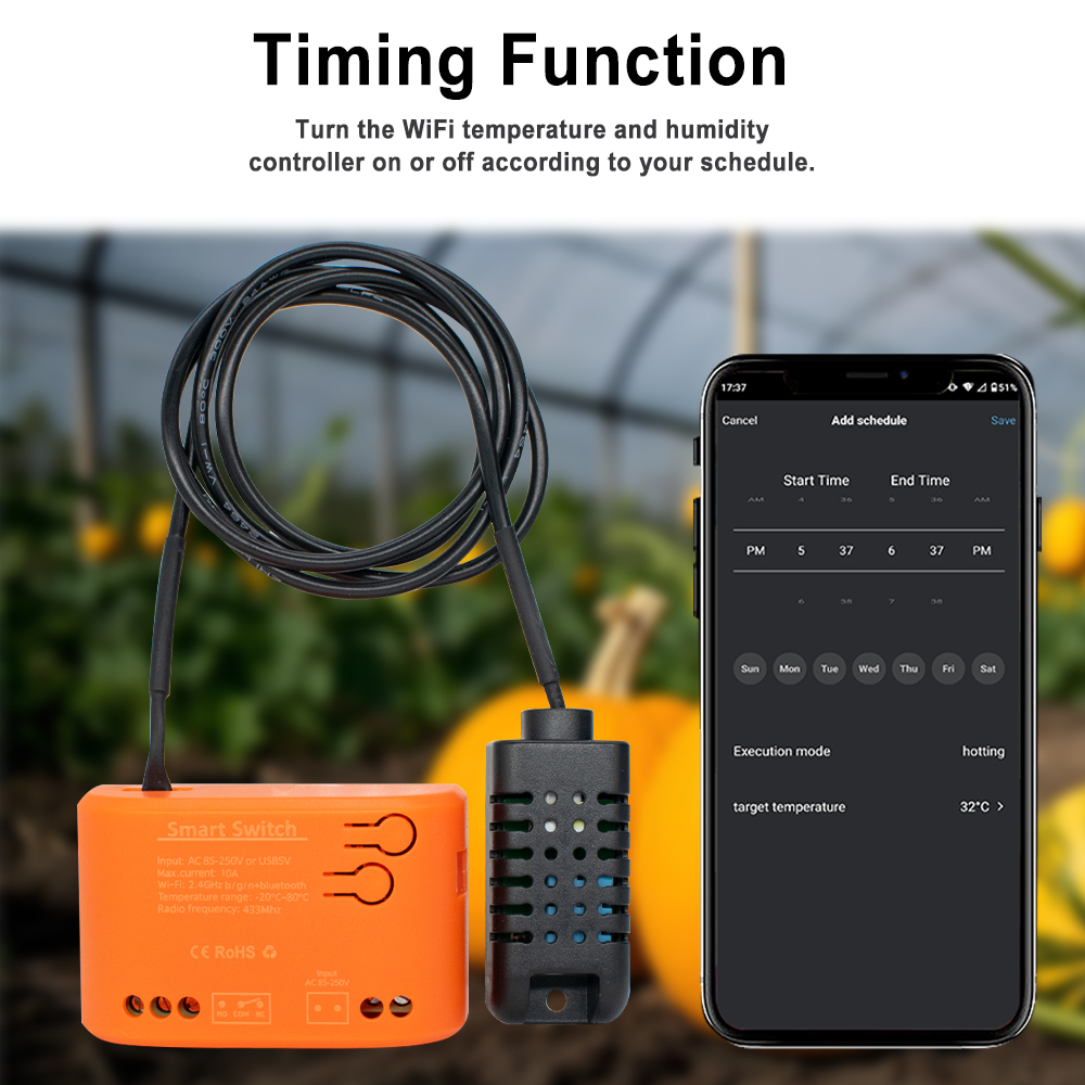 Tuya WiFi Temperatur Feuchtigk – Plant Monitor Bewertung und Preis
