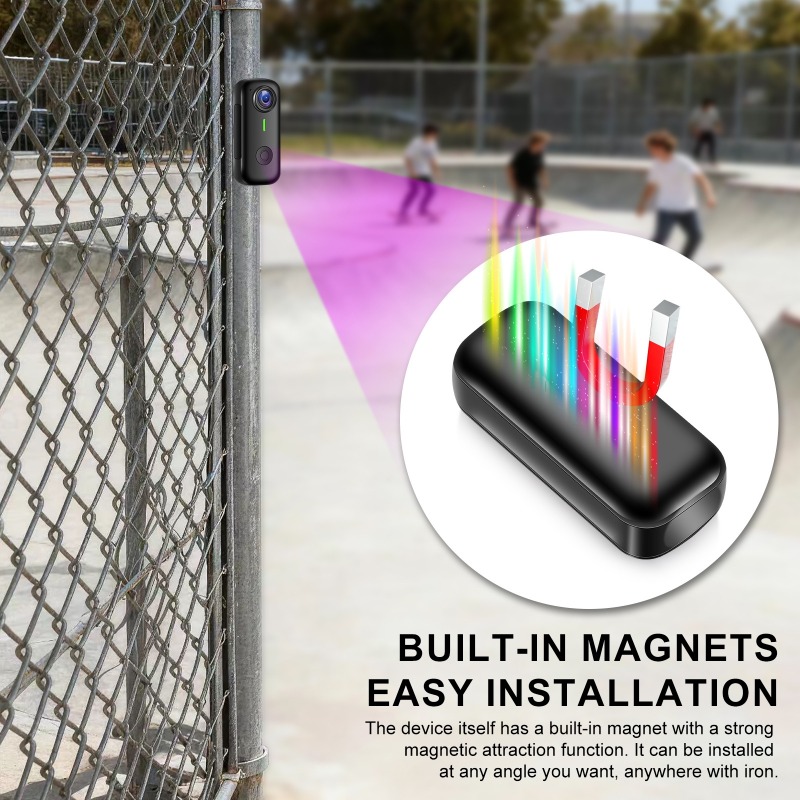 Magnetische Sportkamera 1080P  – Garden Camera Bewertung und Preis