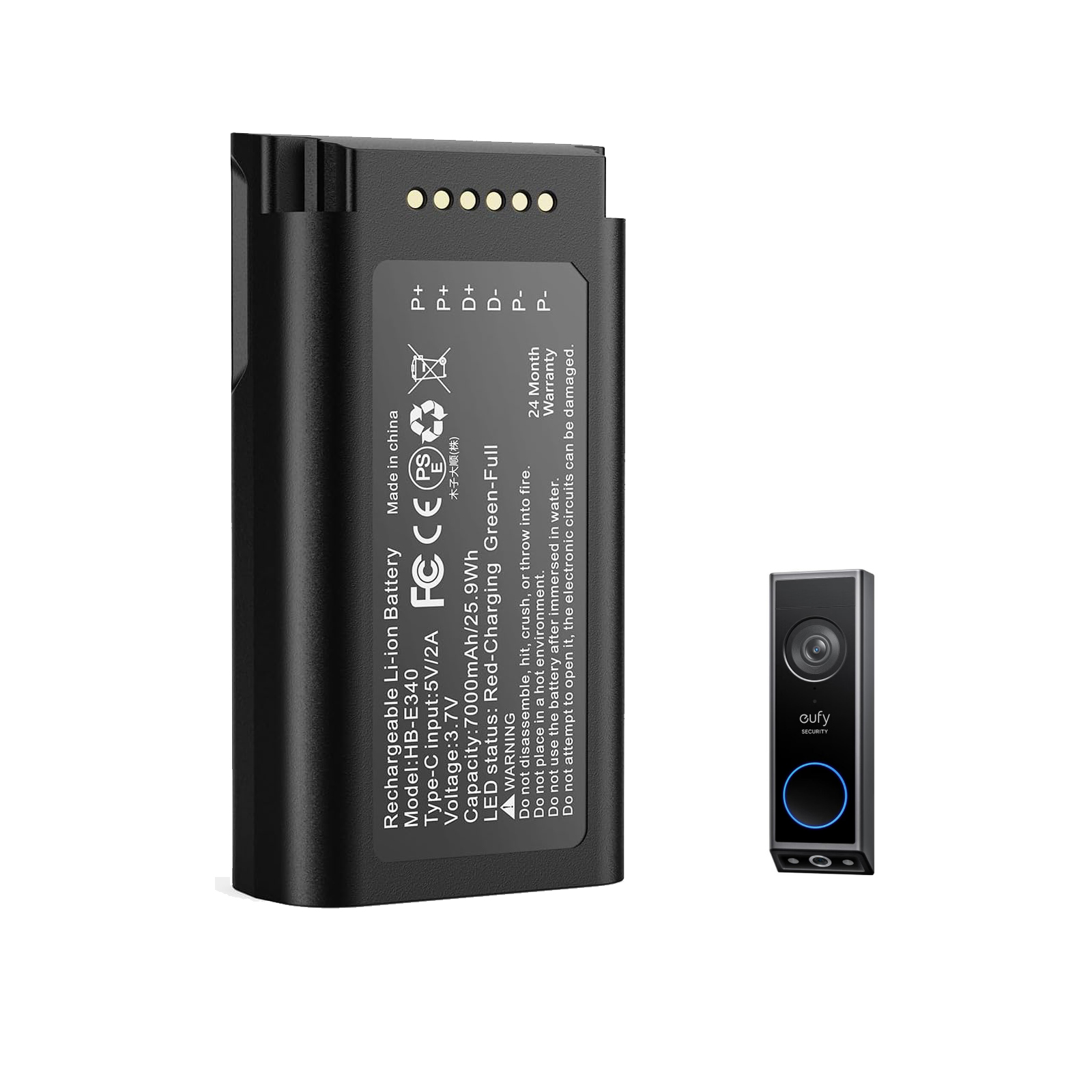 7000 mAh wiederaufladbarer Lit – Eufy Camera S340 Bewertung und Preis